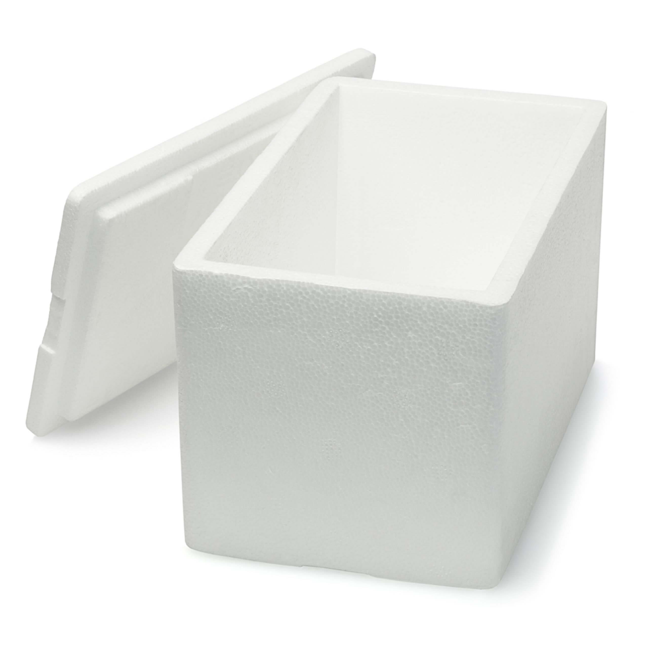 An image of a polystyrene cooler box.