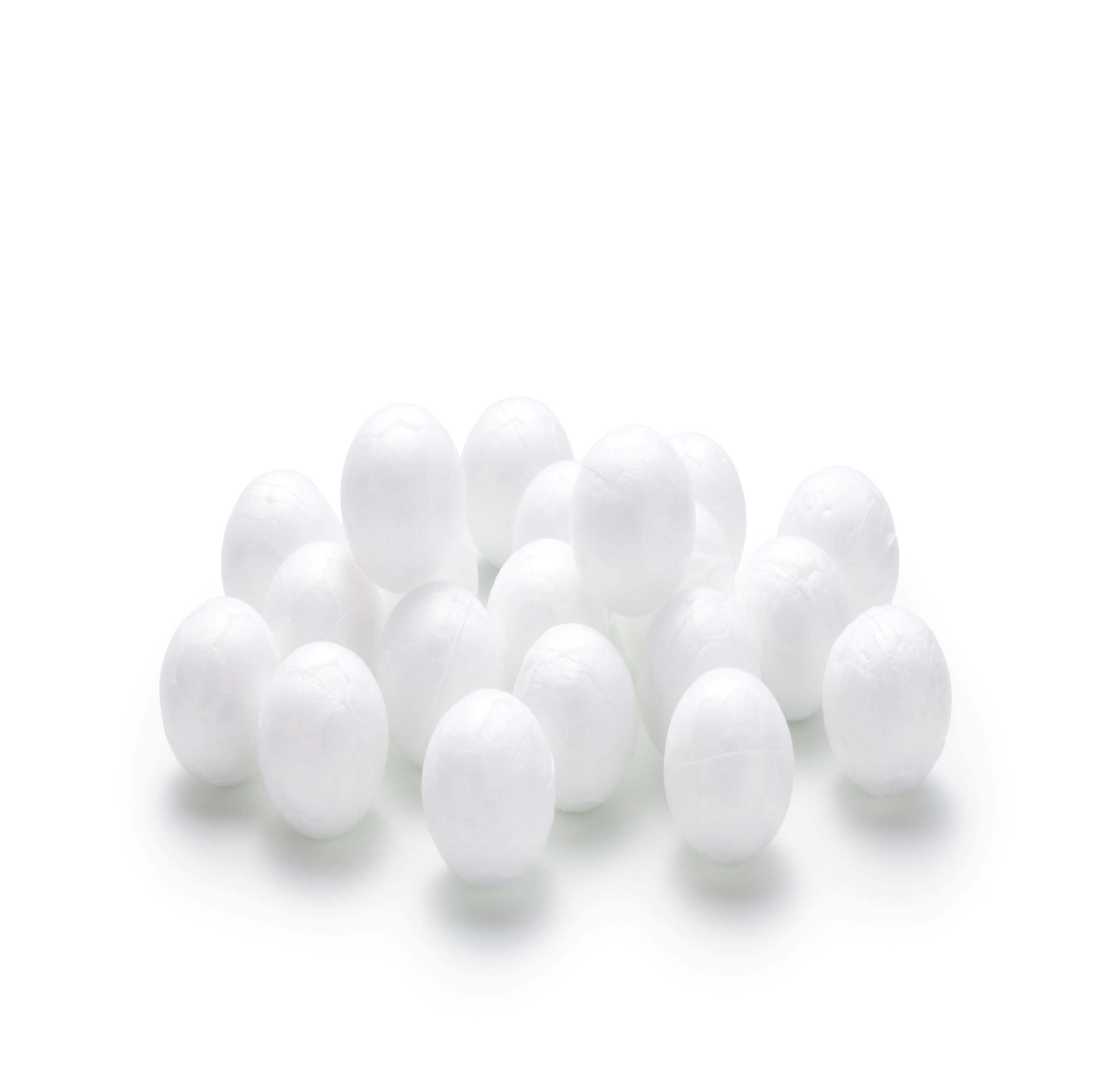 A close up image of Polystyrene Beanbag Balls.