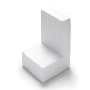 An image of a singular Polystyrene Corner and Edge Protector.