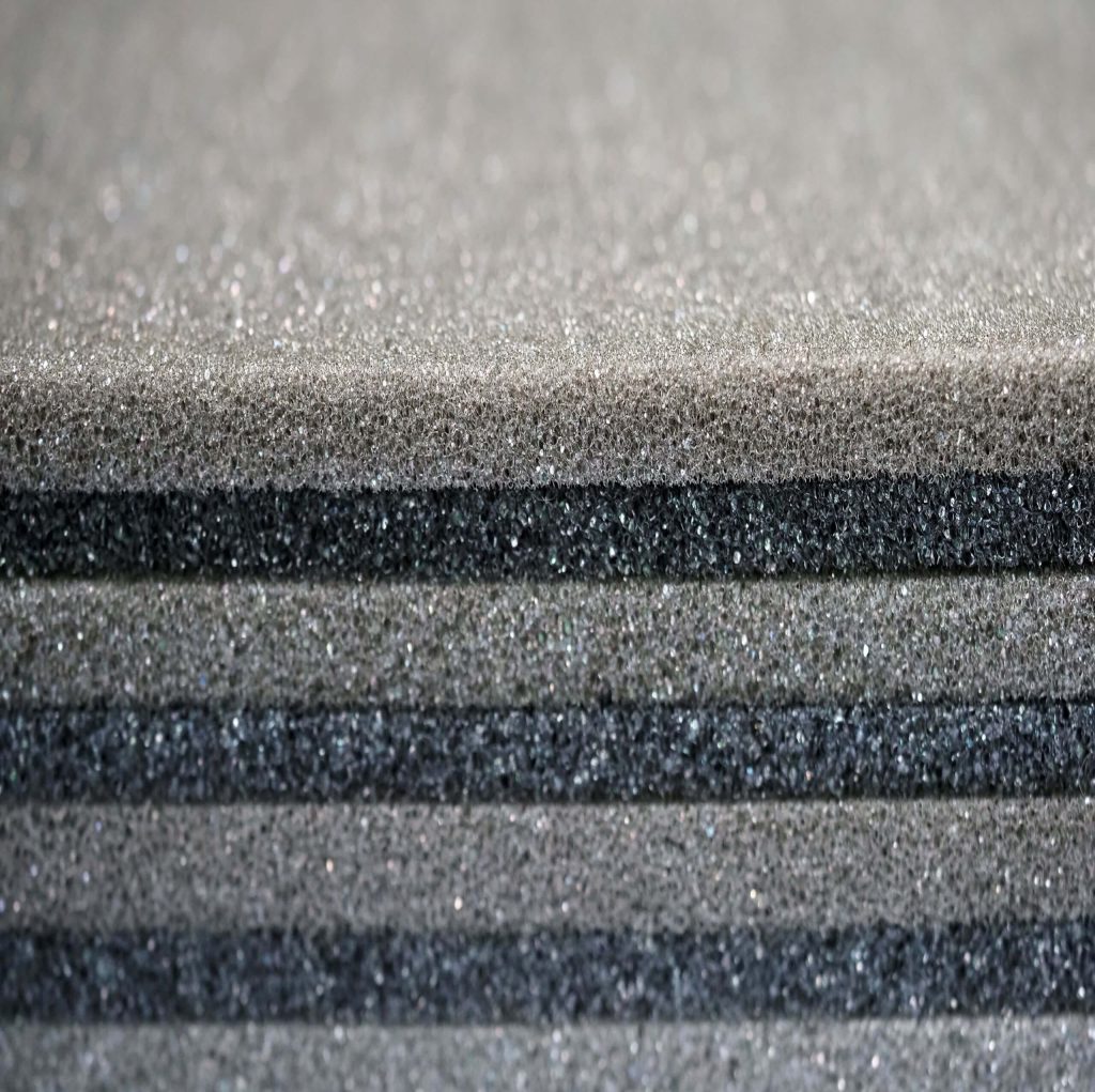 A close up image of Protective Foam Sheeting.