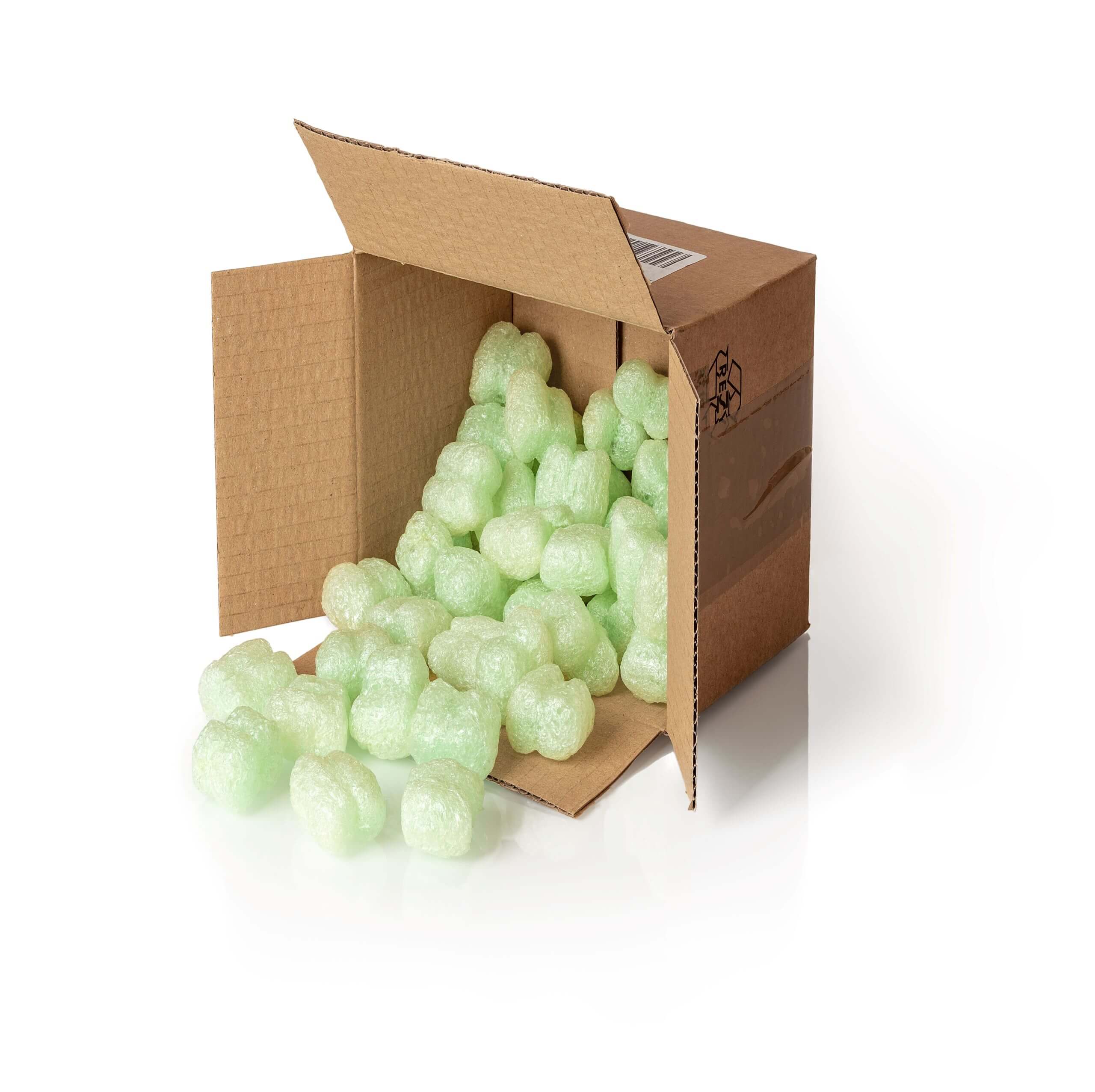 An image of Styrofoam Packing Peanuts.