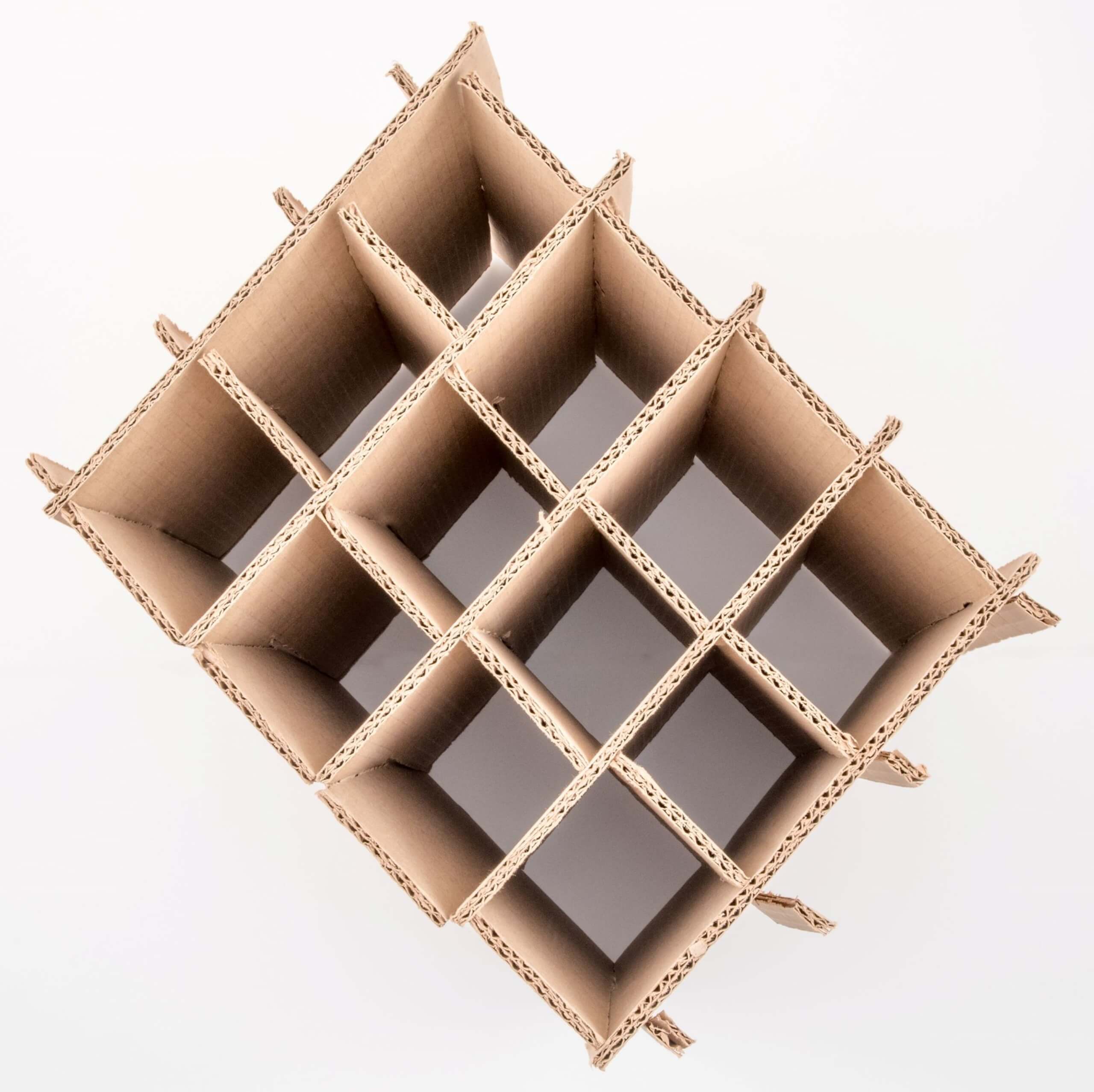 An image of Cardboard Box Divider Inserts.