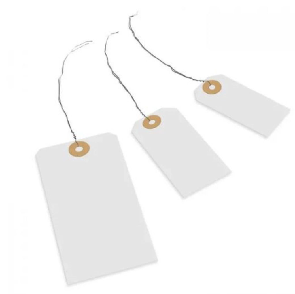 An image of Cardboard Price Tags.