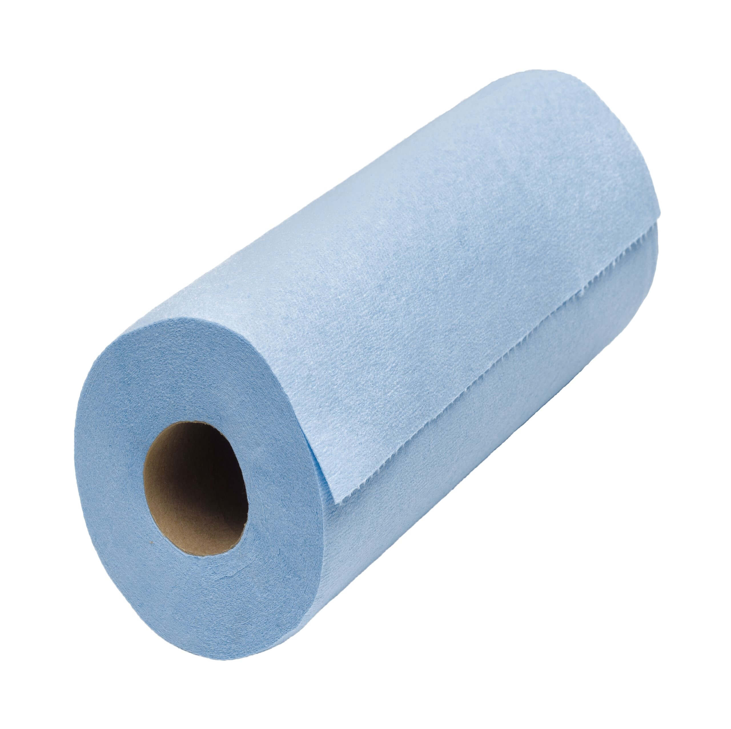 An image of blue Centrefeed Paper Towels.