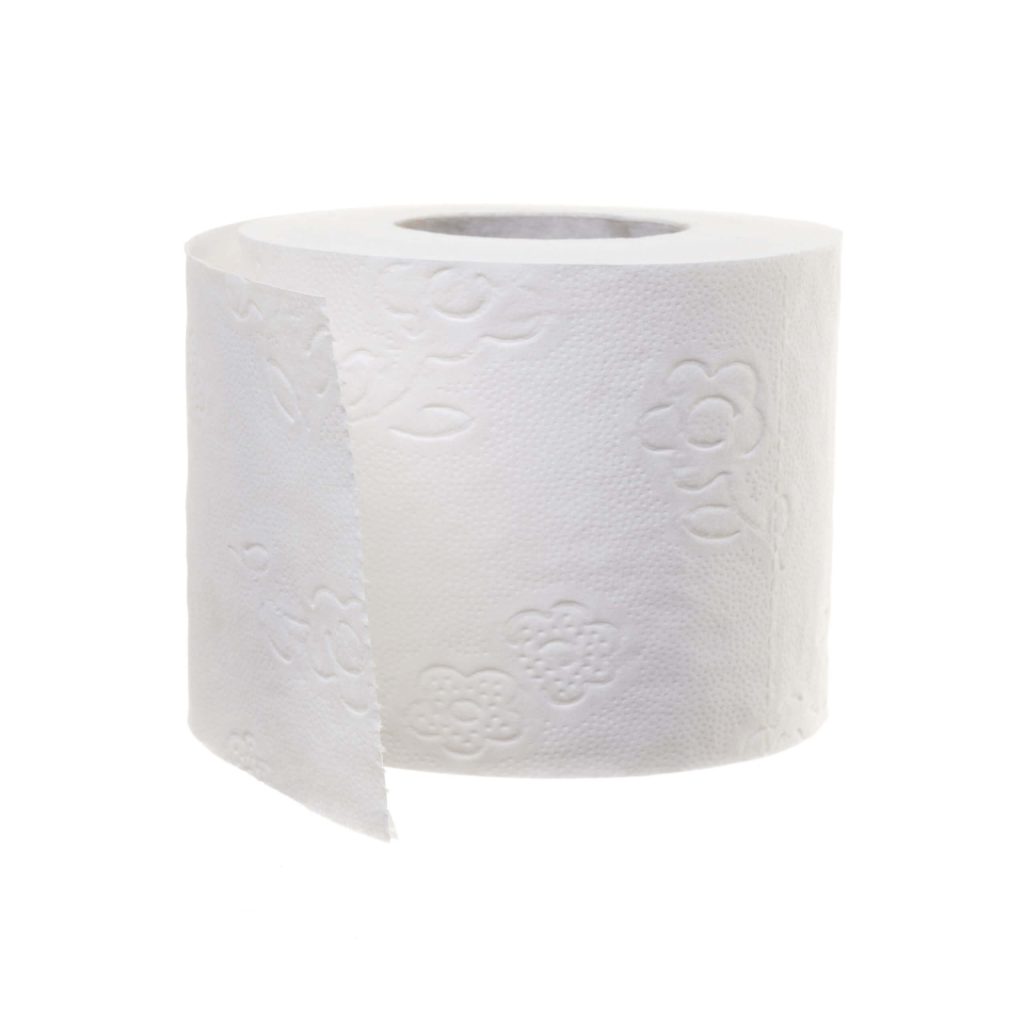 An image showing a single roll of our Office Toilet Rolls.