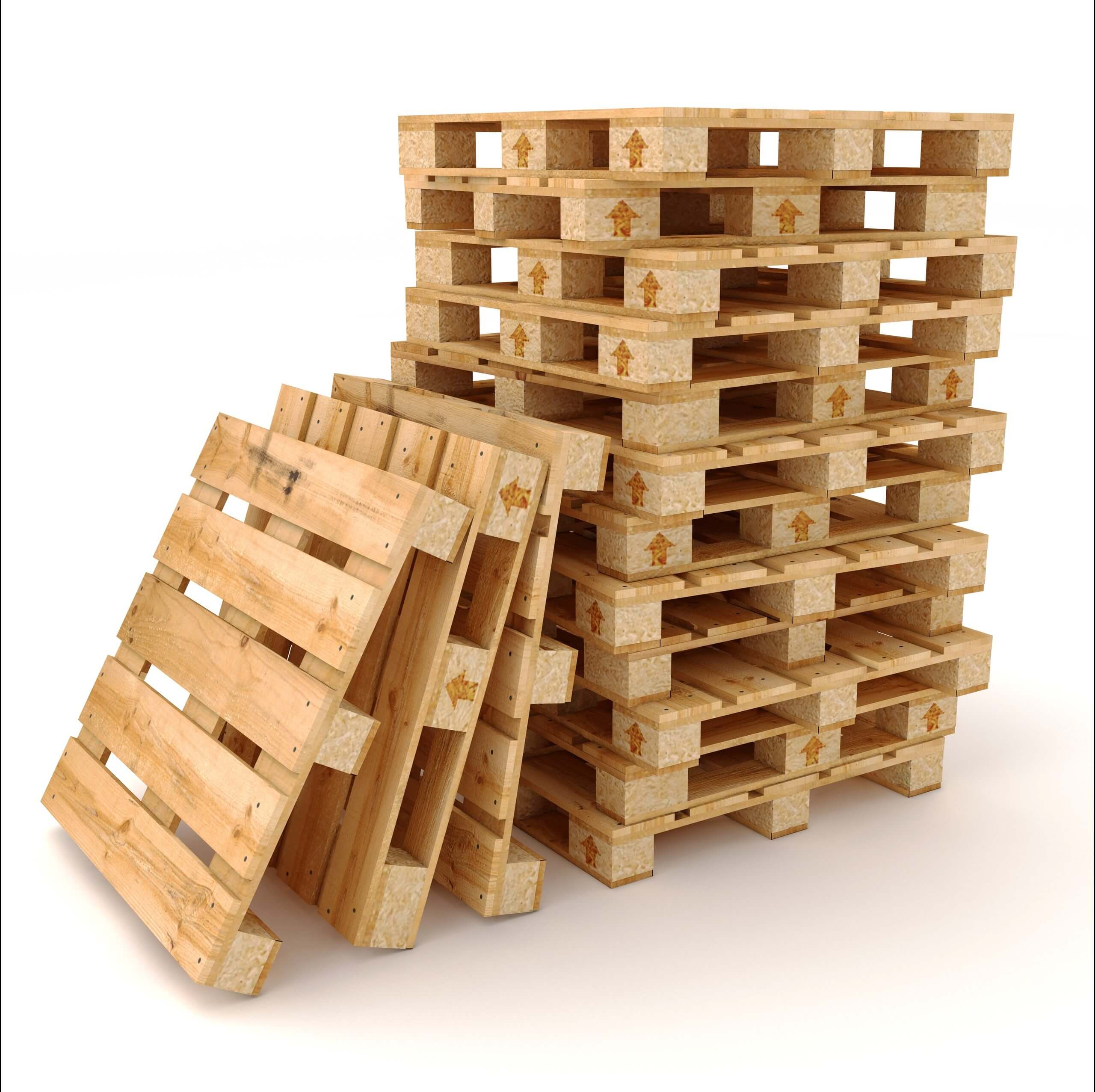 An image of Wooden Shipping Pallets.