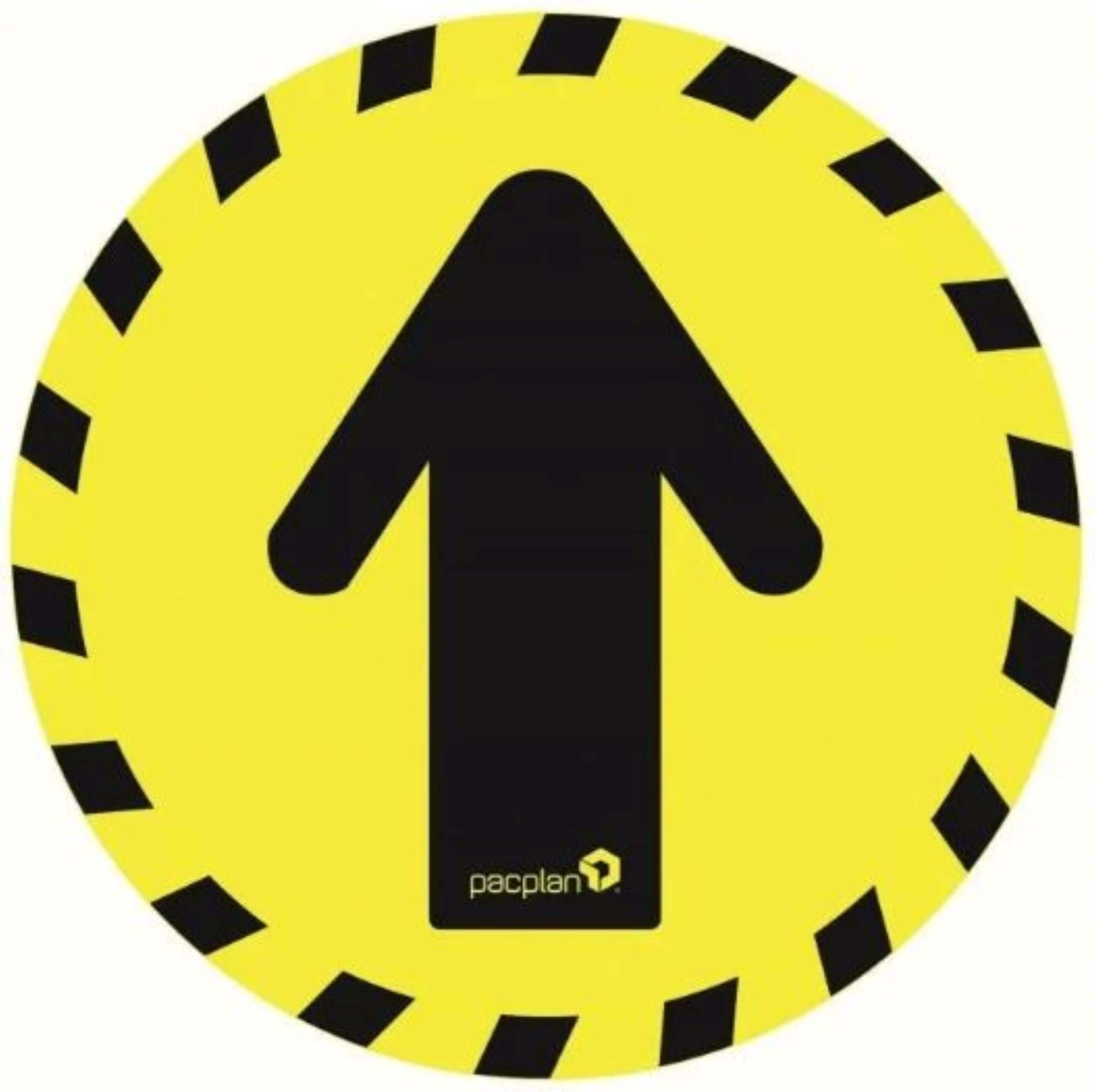 An image showing one of our Safety Floor Stickers.